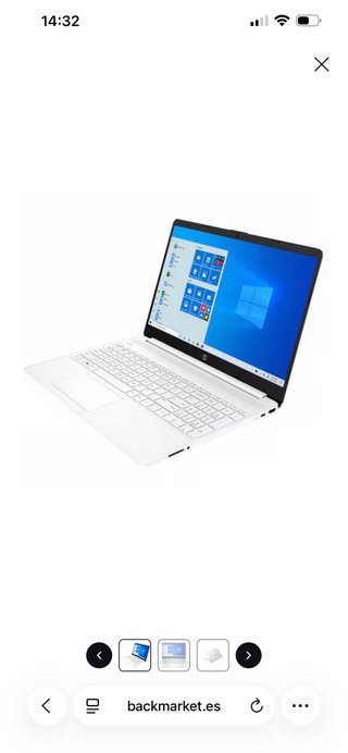 Ordenador HP blanco