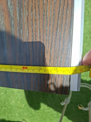 Cajonera de madera y metal