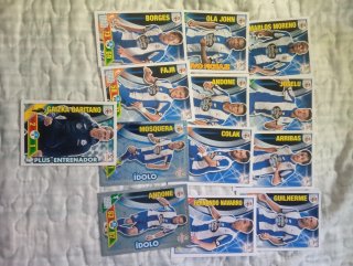 Colección cromos Deportivo Adrenalyn 2017