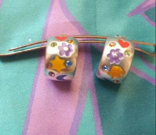 Aros Agatha Ruiz de la Prada Plata Estrellas Flore