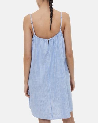 Vestido H&M Verano Rayas Lino