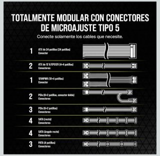 Corsair SF1000L SFX-L Fuente de Alimentación