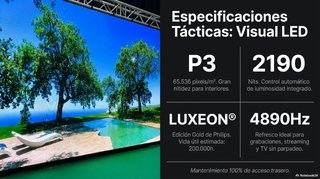 Pantalla LED 10m² + Estructura Autoportante