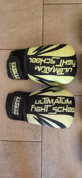 Guantes y espinilleras de boxeo Ultimatum