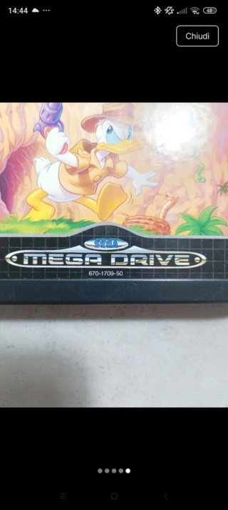 Gioco Sega Mega Drive - Piattaforma Quackshot