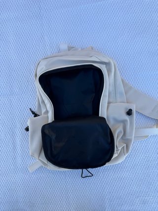 Mochila The North Face Beige