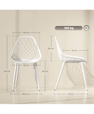 Juego 4 Sillas Comedor Cocina Modernas