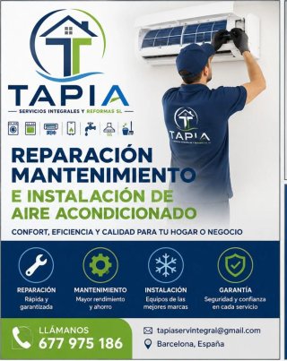 Reparacion instalacion de Aire Acondicionado