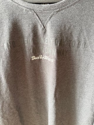 Maglione Baci & Abbracci Grigio
