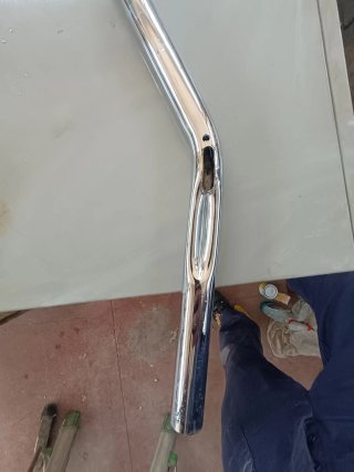 Manubrio per Harley Davidson drag bar 25 mm