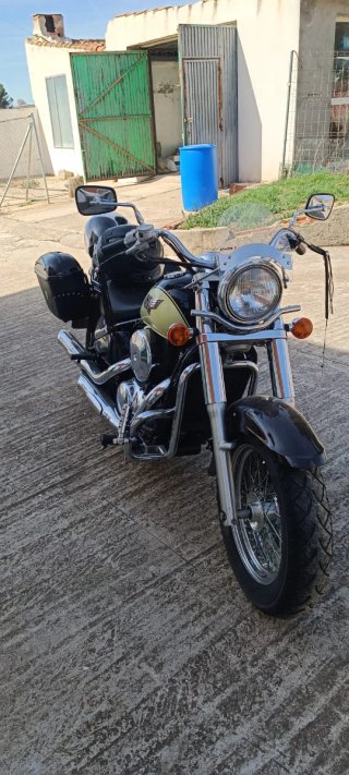 Kawasaki Vulcan 800 Cruiser Marrón