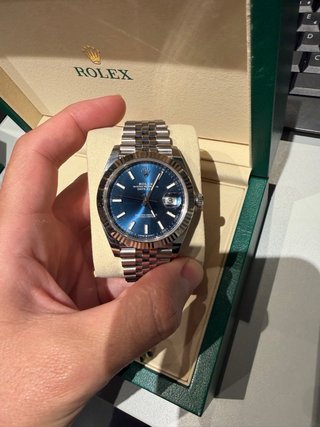 Rolex Datejust bisel Oro Blanco Nuevo