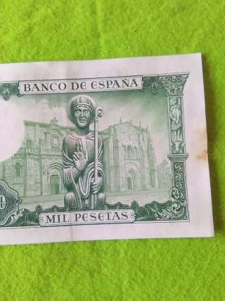 Billete 1000 Pesetas Banco de España 1965 usado
