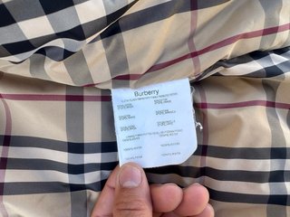Abrigo Parka Burberry’s