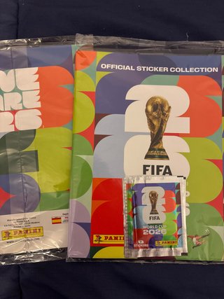 Álbum Mundial FIFA 2026 Panini + 2 Sobres