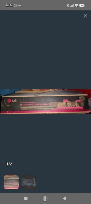 Reproductor DVD LG DivX