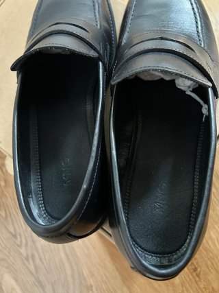 Mocasines Piel Negro Mango Talla 40
