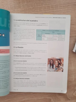 Lengua castellana y literatura 2, Le Bachillerato