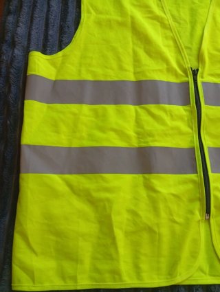 Chaleco de seguridad reflectante de alta visibilid