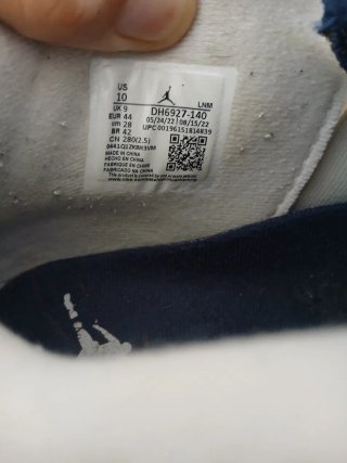Air Jordan 4 Retro "Midnight Navy" Talla 44