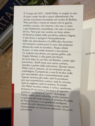 Lui è tornato