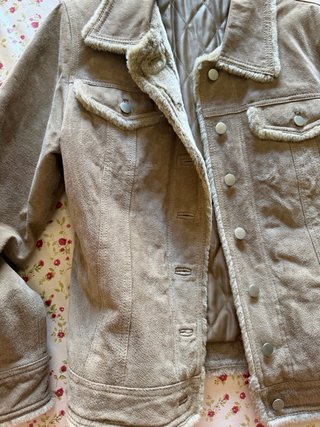 Chaqueta abrigo unisex beige/marrón