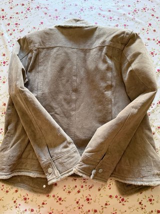 Chaqueta abrigo unisex beige/marrón