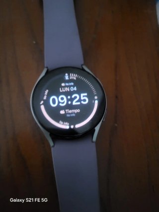 Reloj Samsung Mujer Púrpura/Plata