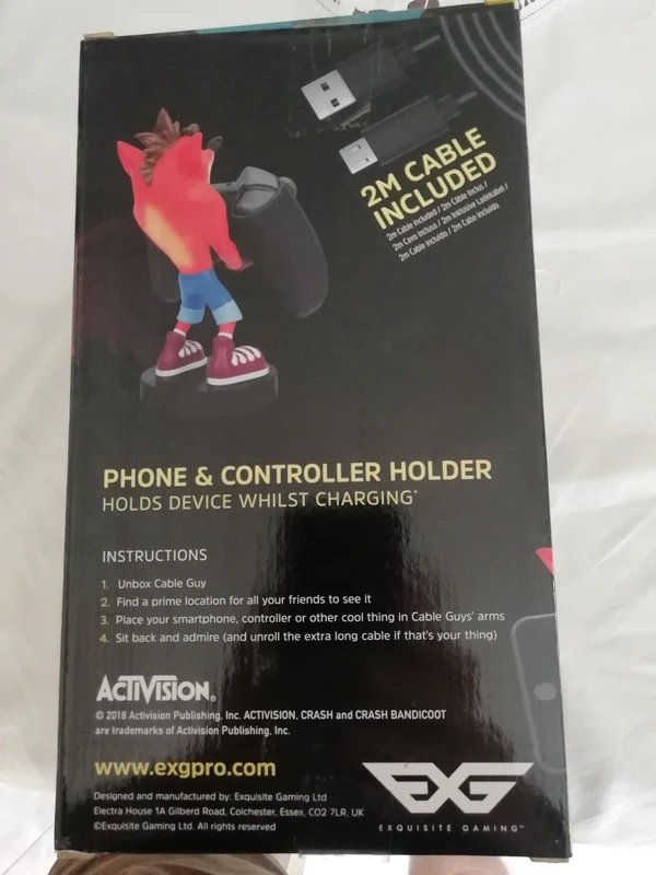 Crash Bandicoot Phone & Controller Holder