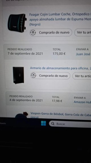 Mueble de oficina negro