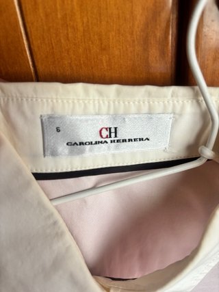 Camisa CH Mujer Rosa y Blanca