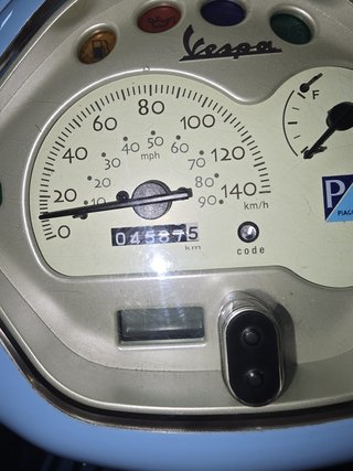 Vespa LX 125 Azul 2009 - 4.500km