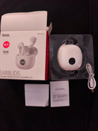 Auriculares Stima Hi-Fi True Wireless LCD