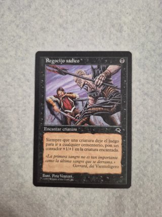 Regocijo Sádico - Magic The Gathering