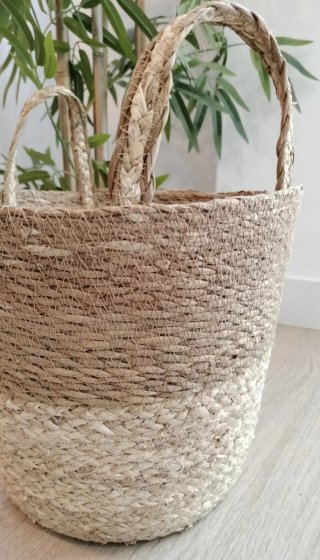 Conjunto Cestas Fibras Naturales