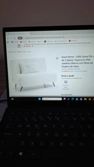 Sofá Cama Blanco