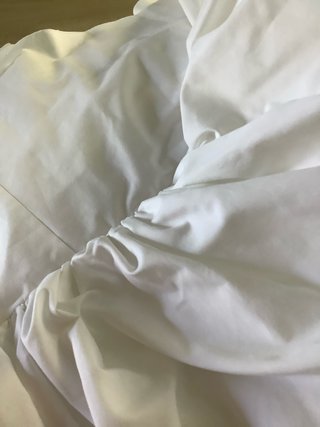 Falda de baile blanca talla única