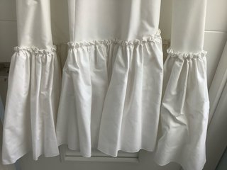 Falda de baile blanca talla única