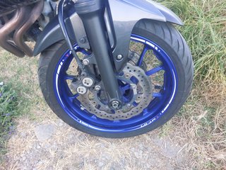 Yamaha MT-07 Negra y Azul