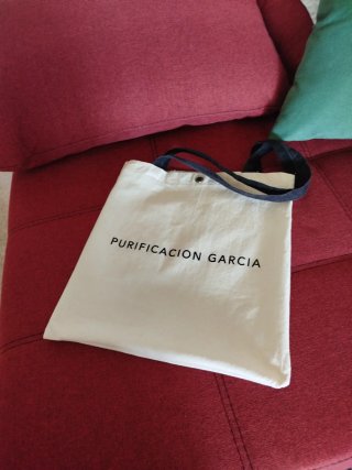 Bolsa de tela Purificación Garcia