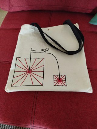 Bolsa de tela Purificación Garcia