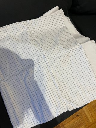Funda Nórdica Gris y Blanca Cama 150