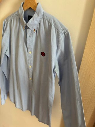 Camisa Springfield azul talla S algodón