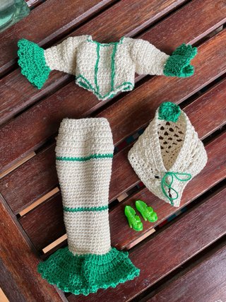 Vestido Chulapa para Muñeca