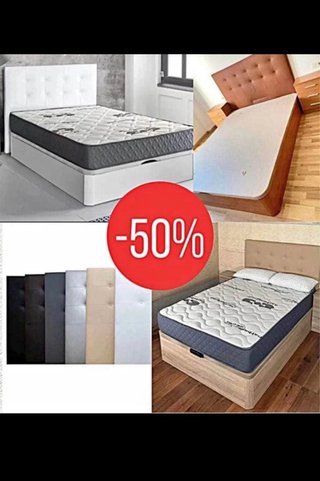 LIQUIDACIÓN! Canapé y Colchón 70%