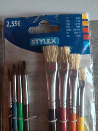 Set 8 Pinceles Stylex Nuevos