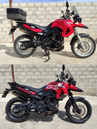 Ruedas radios BMW F 650 / 700 GS. Llantas offroad
