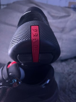Prada Cup Zapatillas Negras