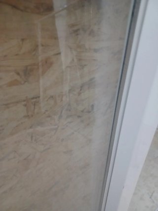 Ventana corredera aluminio blanca