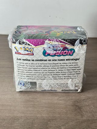 Pokemon Golpe Fusion Caja Sellada